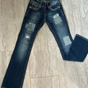 Miss Me jeans, women, boot cut jeans, size 26, inseam 33